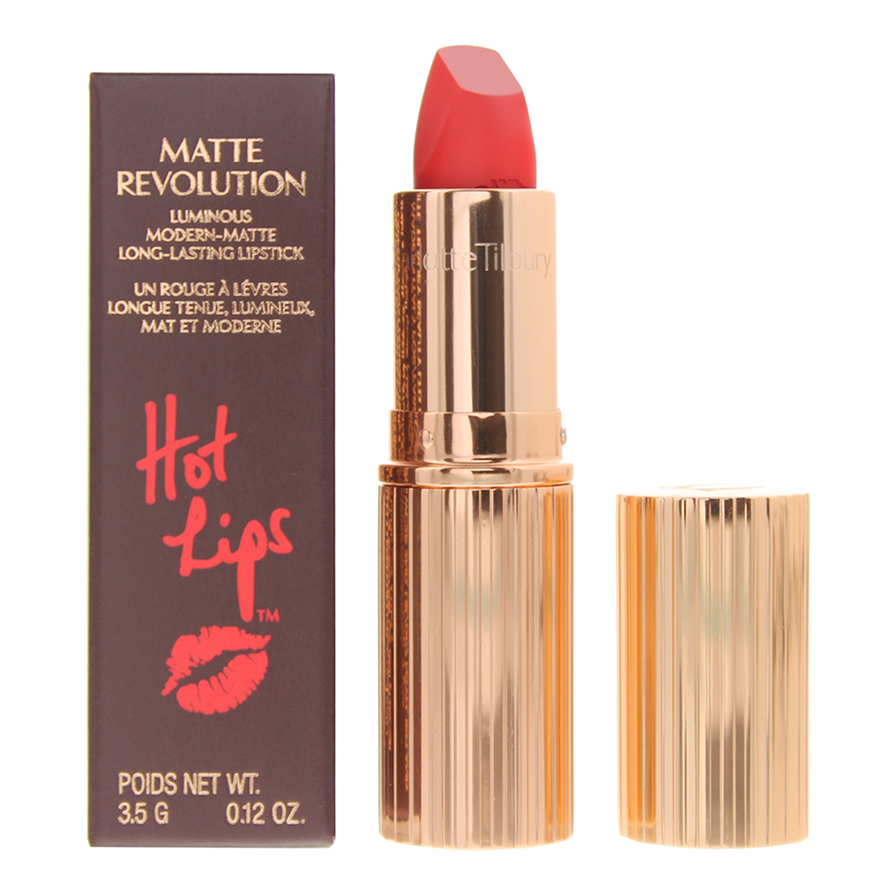 Charlotte Tilbury, Hot Lips, Matt, Krämigt läppstift, Säg till Laura, 3.5 g