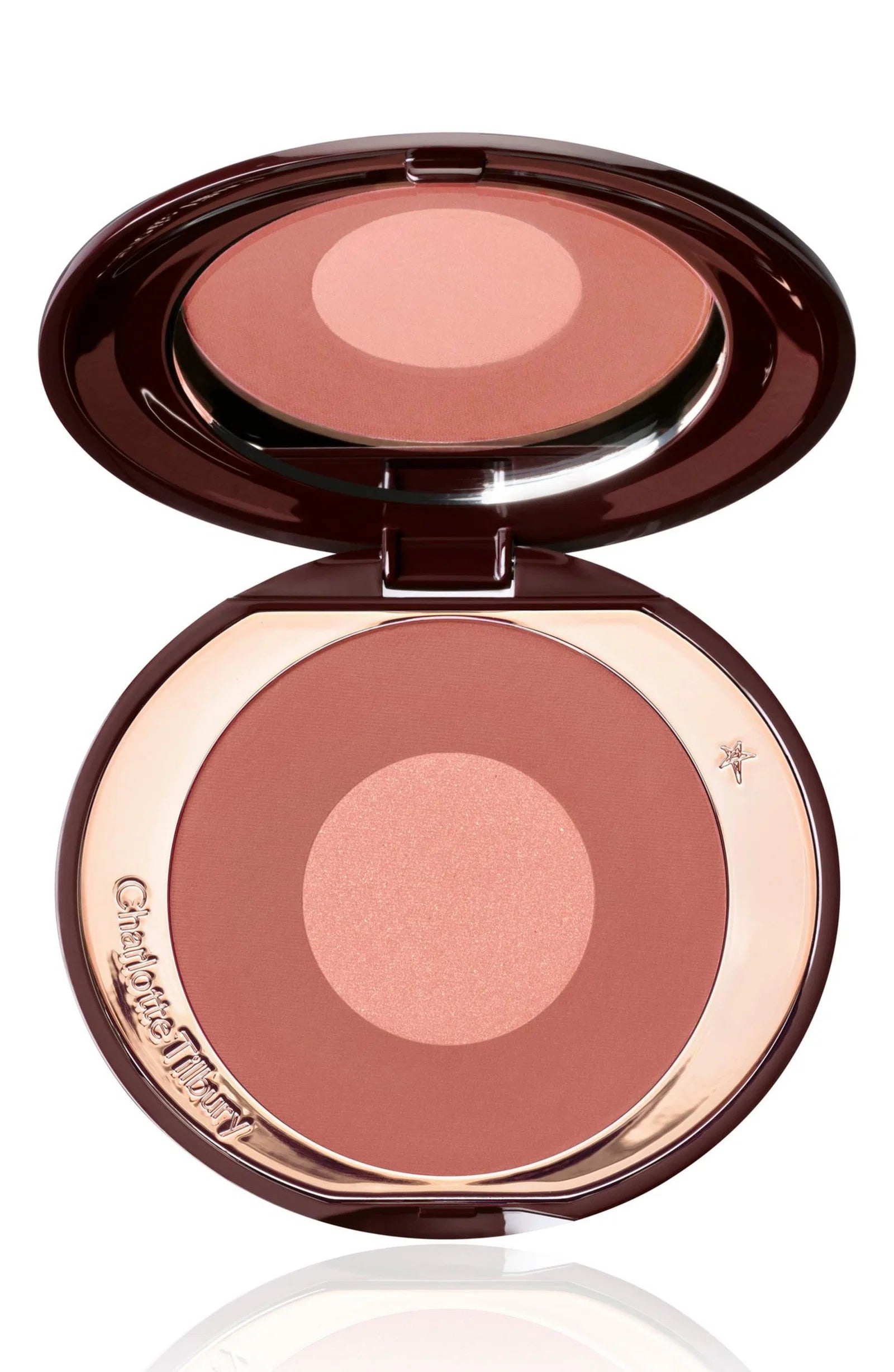 Charlotte Tilbury, Cheek To Chic Swish And Glow, Strålande, Rougepuder, Kuddprat, 8 g