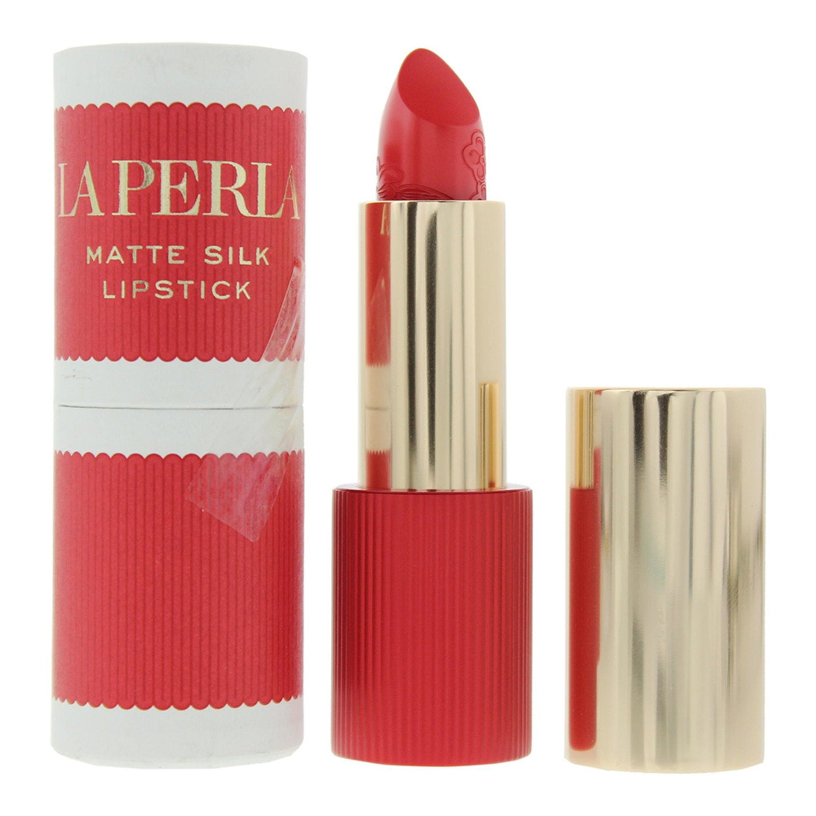 La Perla, Matte Silk, Matt, Krämigt läppstift, 103, Korallröd, 3.5 g
