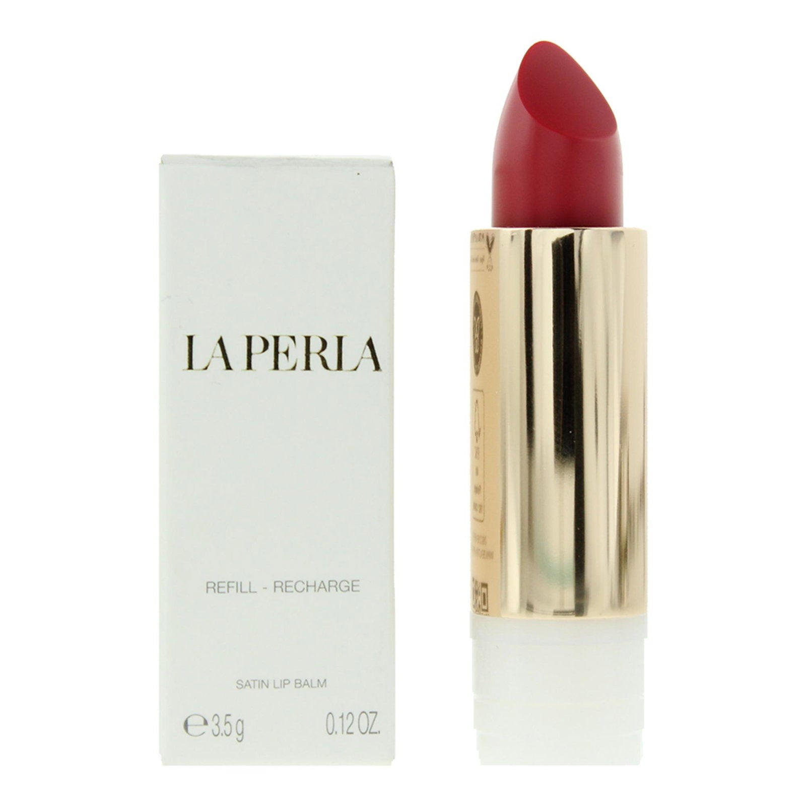La Perla, Satin Lips, Krämigt läppstift, 201, Bitna läppar, Påfyllning, 3.5 g