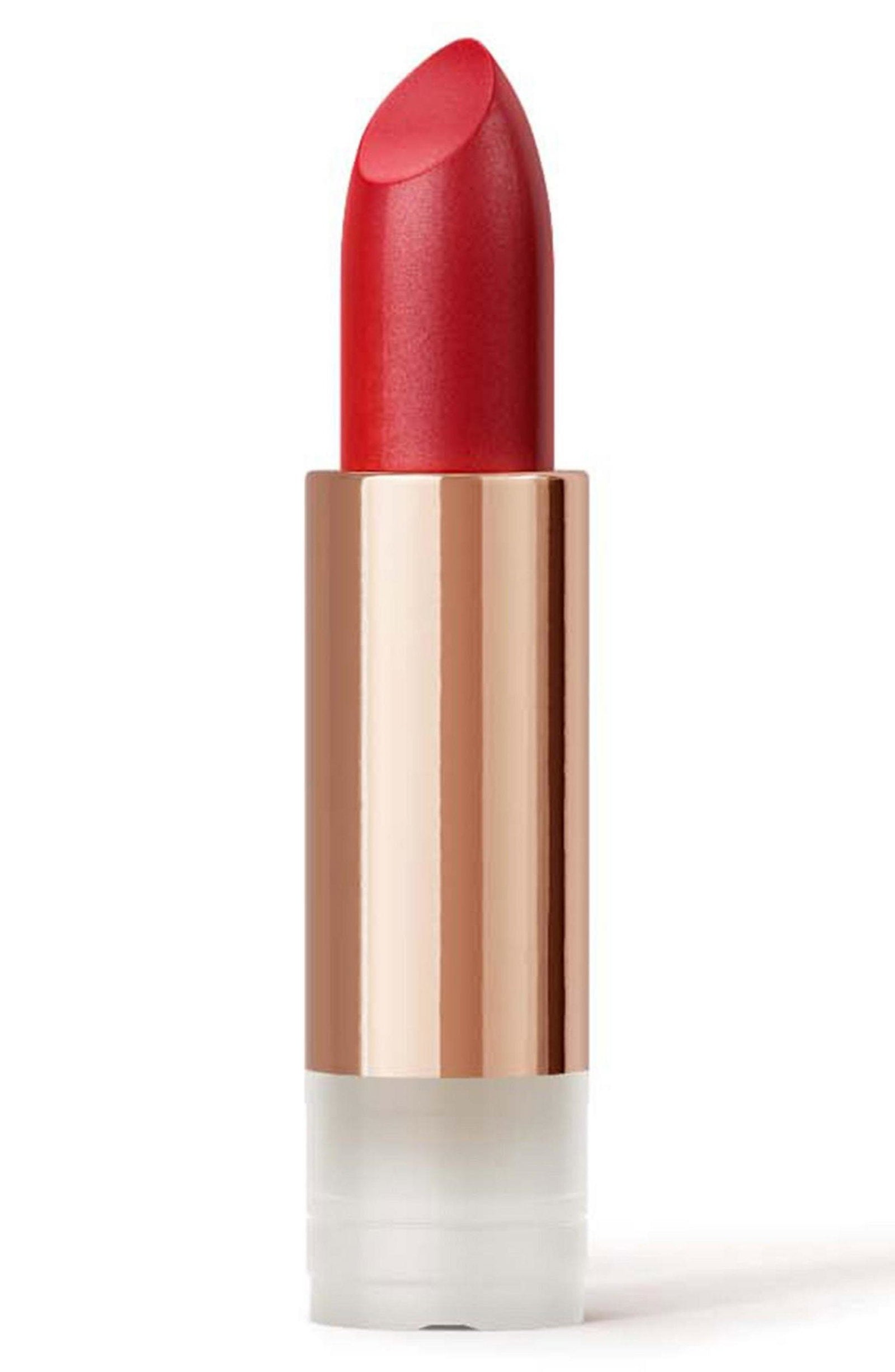 La Perla, Satin Lips, Krämigt läppstift, 201, Bitna läppar, Påfyllning, 3.5 g