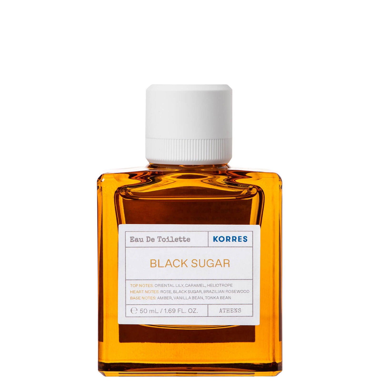 Korres, Black Sugar, Eau de Toilette, Unisex, 50 ml