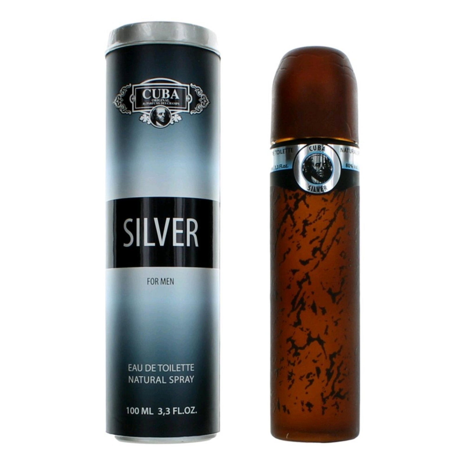 Cuba, Silver, Eau de Toilette, För män, 100 ml