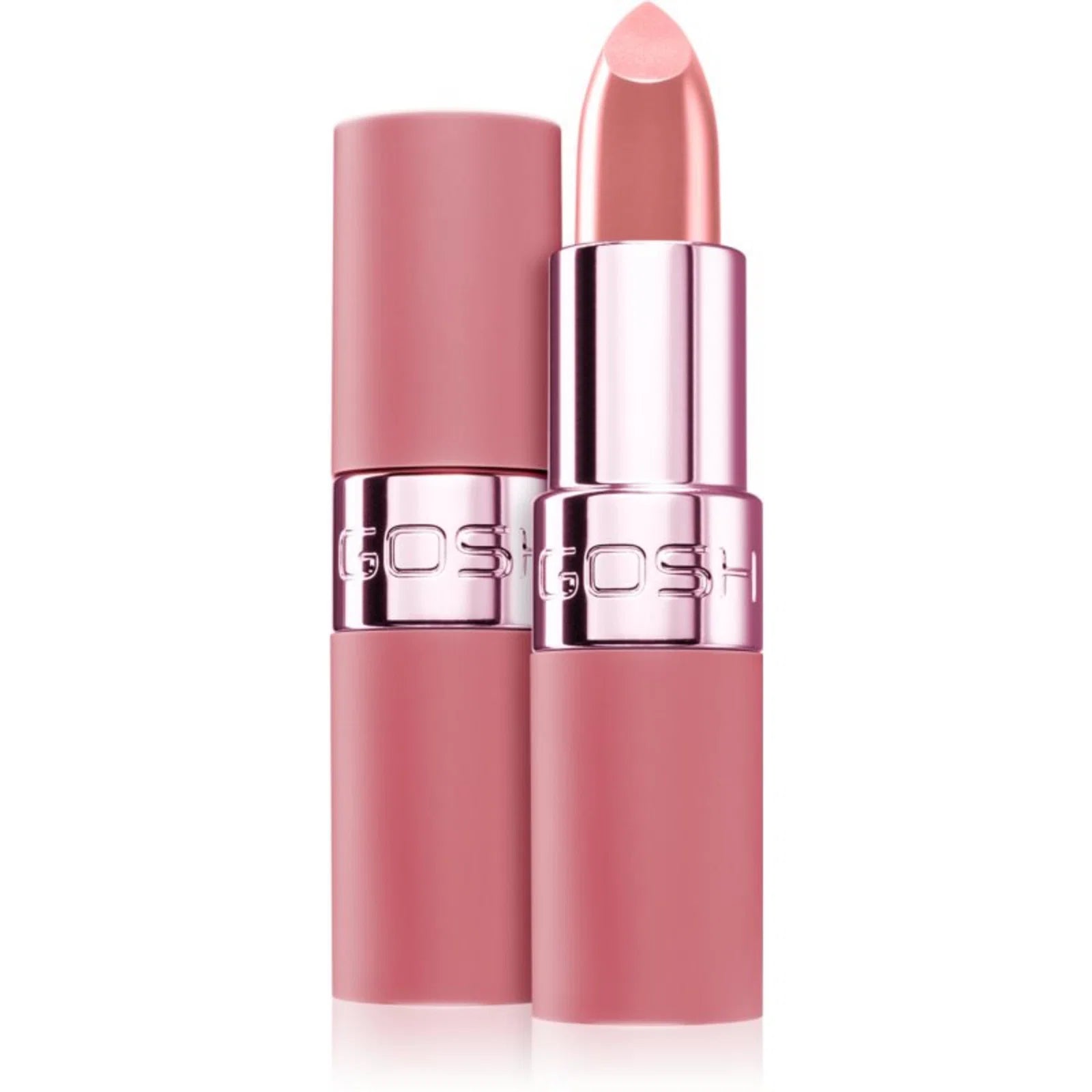 Gosh, Luxury Rose Lips, Vegan, Grädde, Krämigt läppstift, 001, Kärlek, 3.5 g