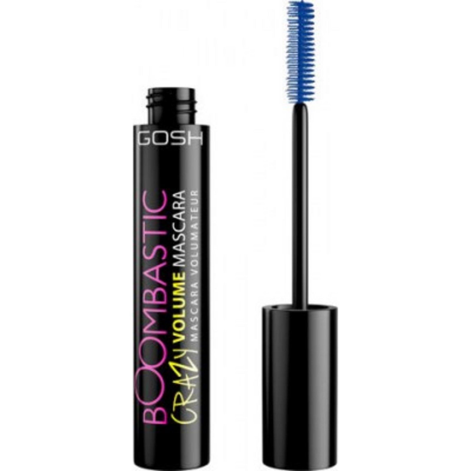 Gosh, Boombastic Crazy, Volym, Mascara, 002, Galet blå, 13 ml