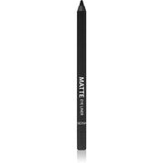 Gosh, Eyeliner Pencil, Ren vegan, Eyeliner, Matt, Flytande eyeliner, 002, Matt Black, 1.2 g
