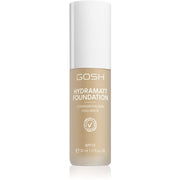 Gosh, Hydramatt, Matt, Flytande foundation, 004N, Ljus neutral, SPF 15, 30 ml
