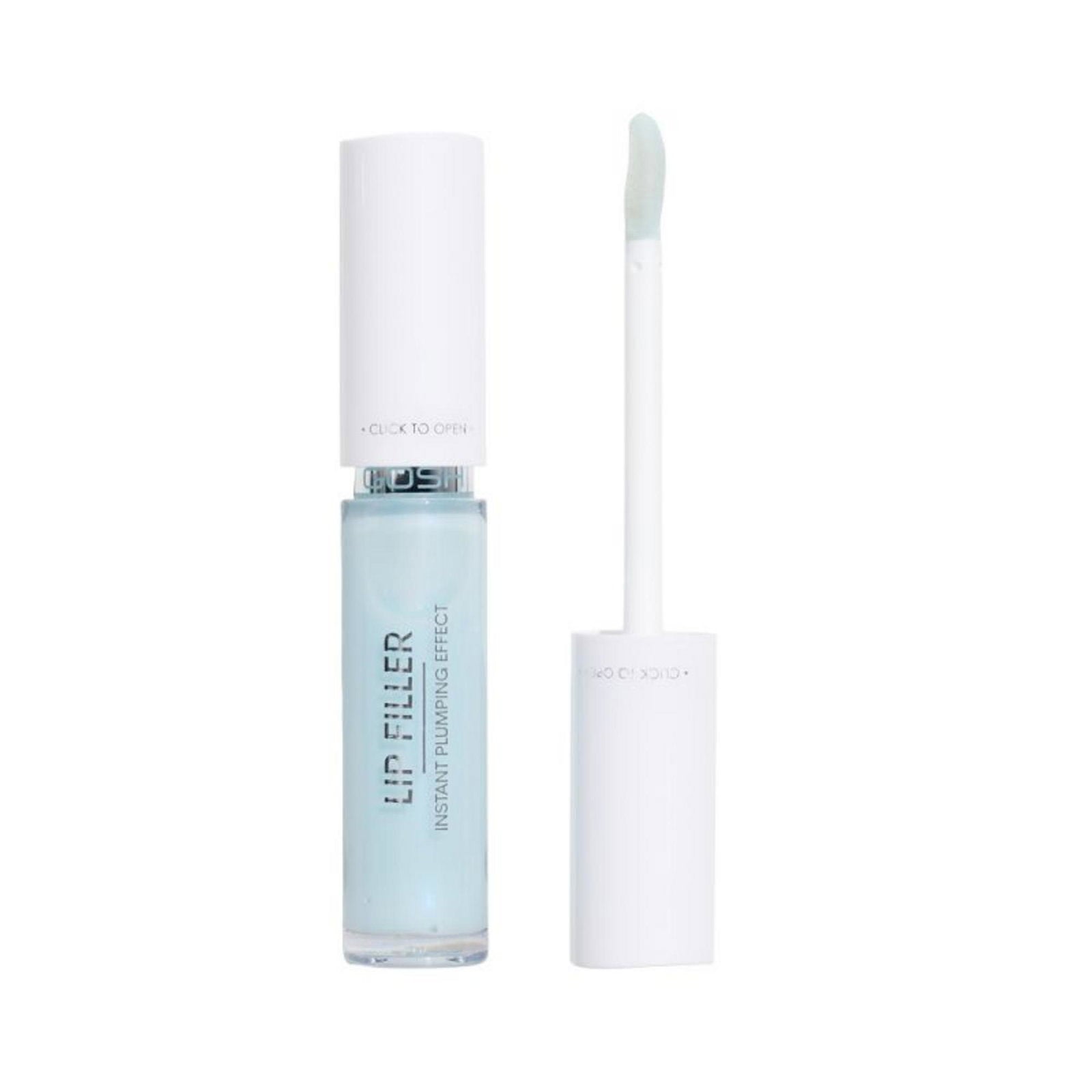 Gosh, Volumizing Lip Gloss Lip Filler, Vegan, Omedelbar volymökning, Läppglans, 002, Is, 8 ml