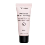 Gosh, Primer Plus Skin Adaptor, Vegan, Belyser, Vatten-gel primer, 30 ml
