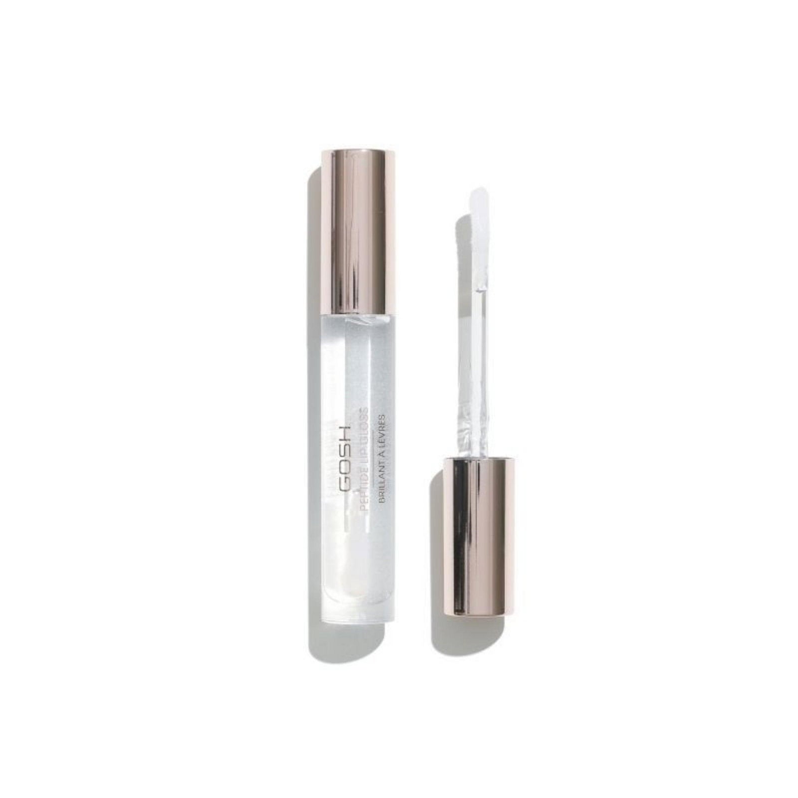 Gosh, Peptide, Vegan, Explosiv, Läppglans, 004, Tidlös, 7 ml