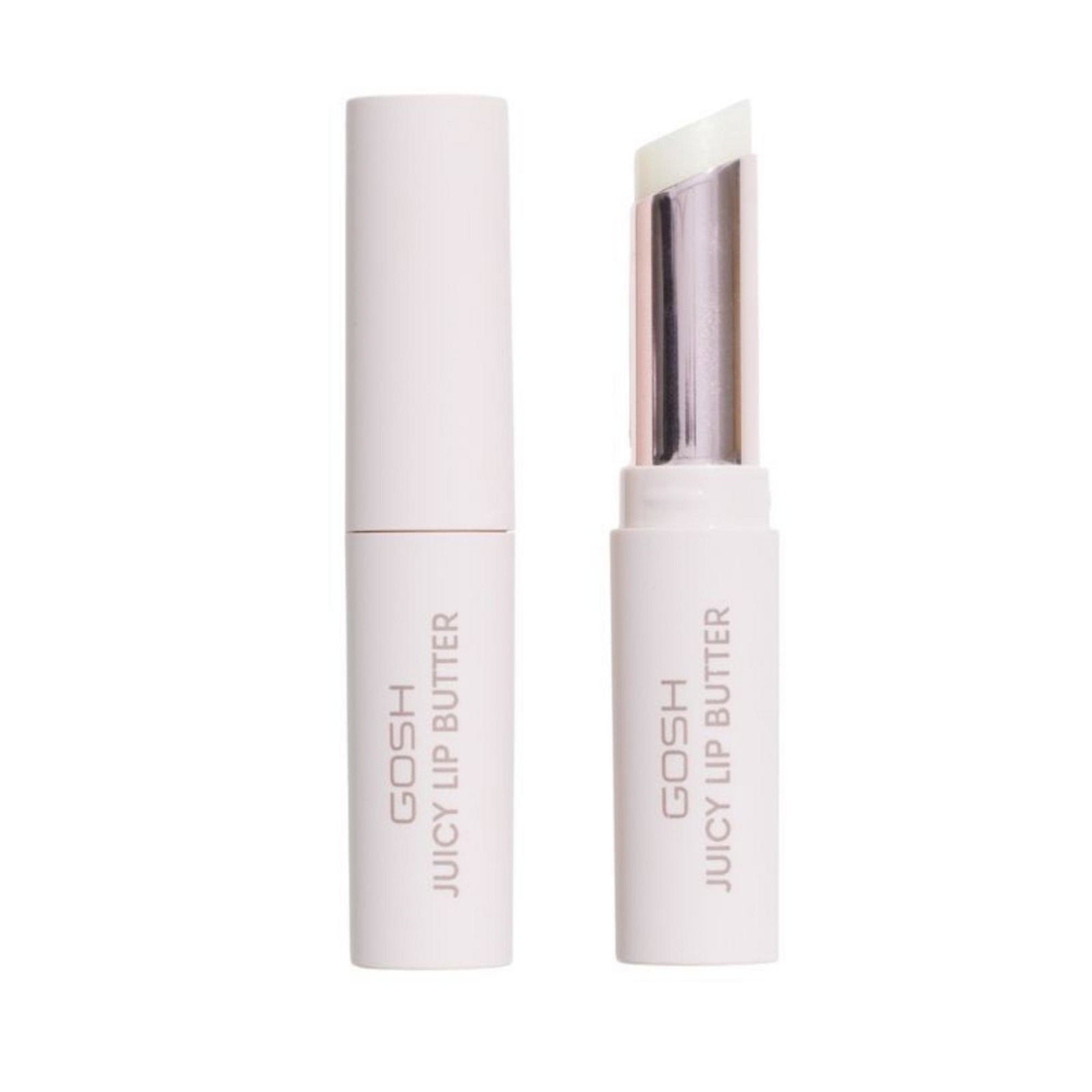 Gosh, Juicy Lip Butter, Högpigmenterad, Krämigt läppstift, 001, Mousserande champagne, 2.8 g