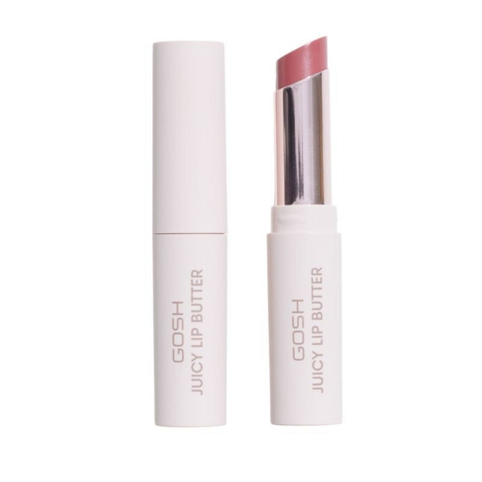 Gosh, Juicy Lip Butter, Högpigmenterad, Krämigt läppstift, 002, Söt godbit, 2.8 g