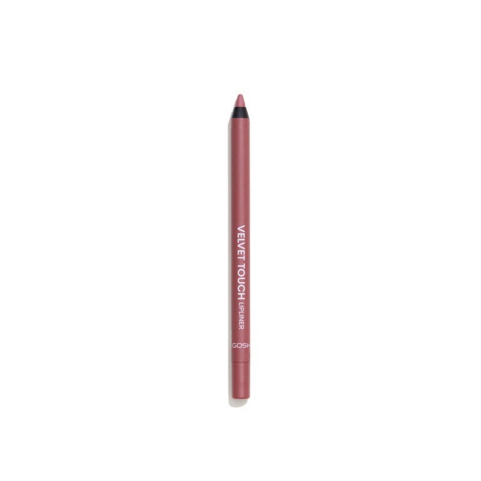 Gosh, Velvet Touch, Allergi Certifierad, Läppenna, Läppenna, 009, Ros, 1.2 g