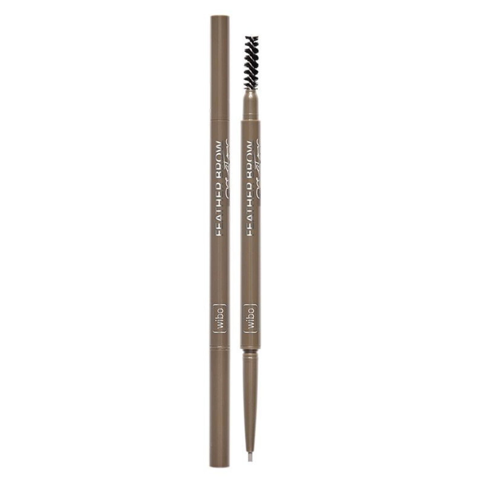 Wibo, Feather Brows, Naturlig, Ögonbrynnskrämkrita, Blond, 0.1 g