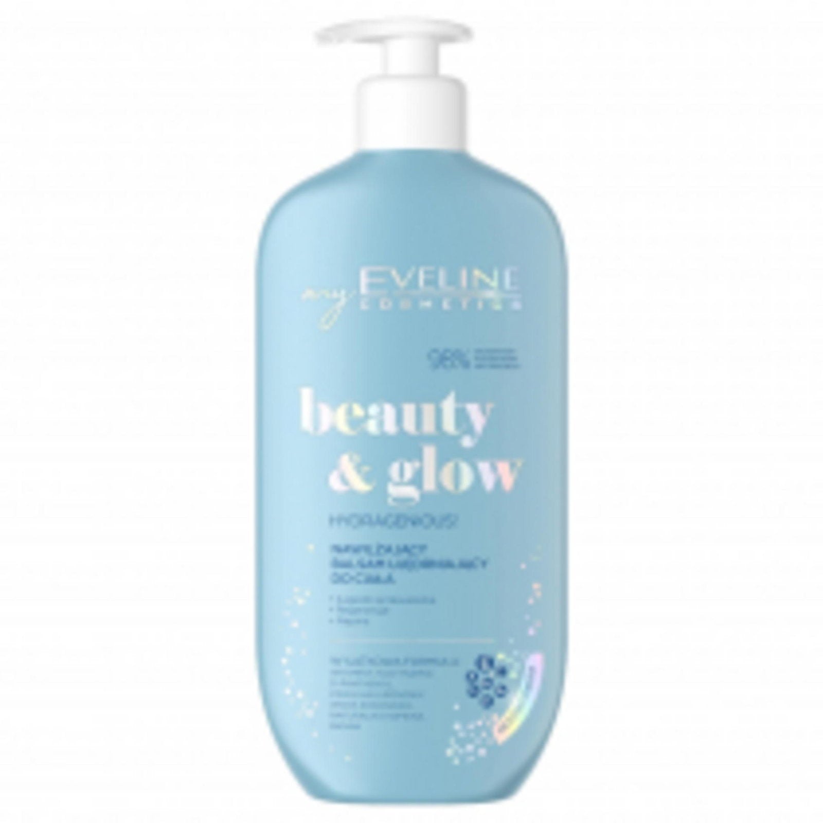 Eveline Cosmetics, Beauty & Glow, Vegan, Uppstramning, Dagligen, Kroppslotion, Kropp, 350 ml