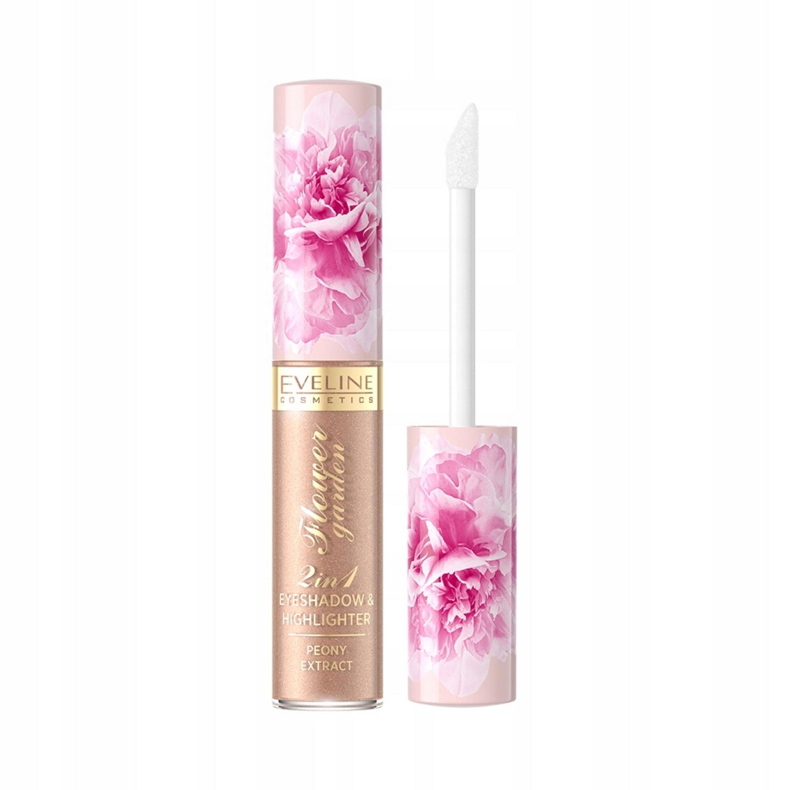 Eveline Cosmetics, Flower Garden, Vattentät, Flytande ögonskugga, 02, 6.5 ml