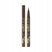 Eveline Cosmetics, Variete, Precisions eyelinerborste, Flytande eyeliner, 02, Brun, 4 ml
