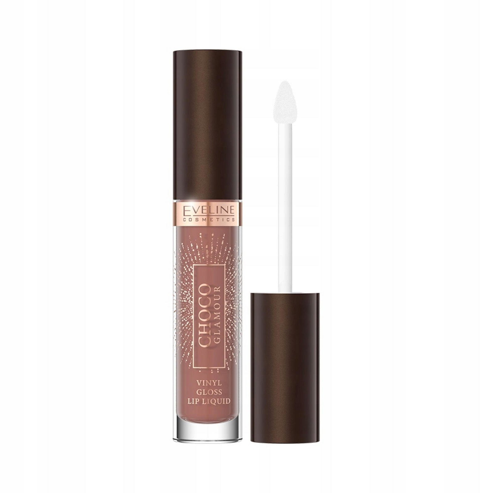 Eveline Cosmetics, Choco Glamour, Läppglans, 01, Ruby Chocolate, 4.5 ml