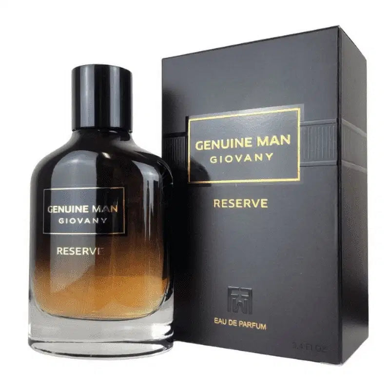 Fragrance World, Genuine Man Giovany Reserve, Parfymvatten, För män, 100 ml