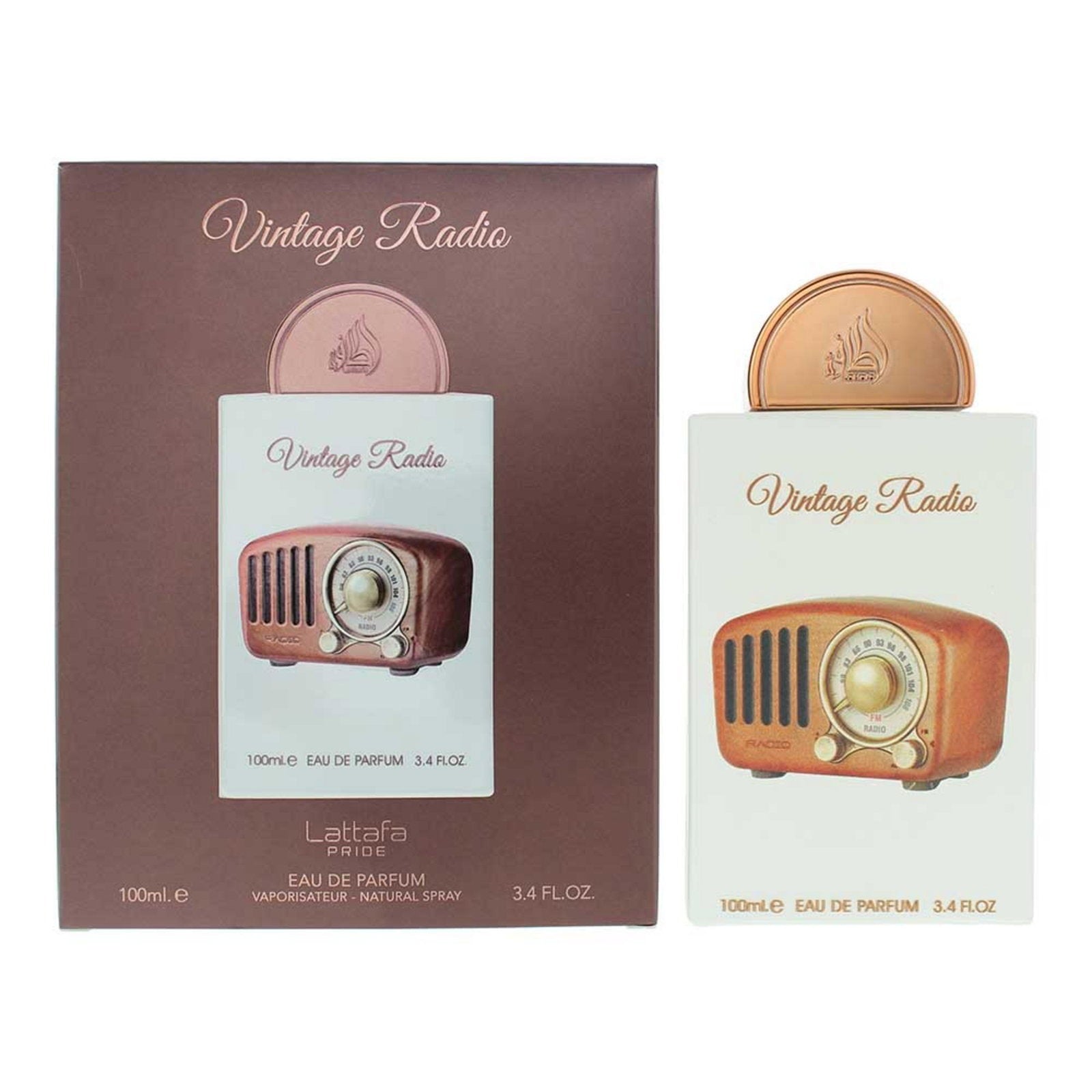 Lattafa, Vintage Radio, Parfymvatten, Unisex, 100 ml