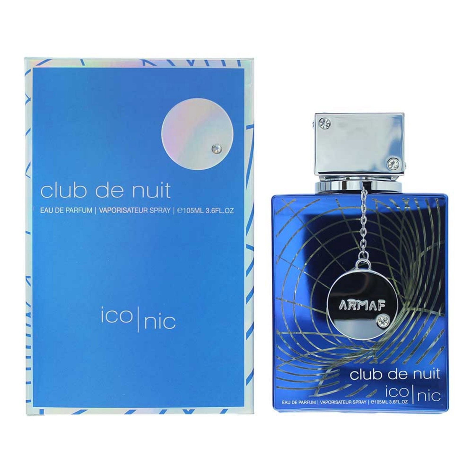 Armaf, Club De Nuit Blue Iconic, Parfymvatten, För män, 105 ml