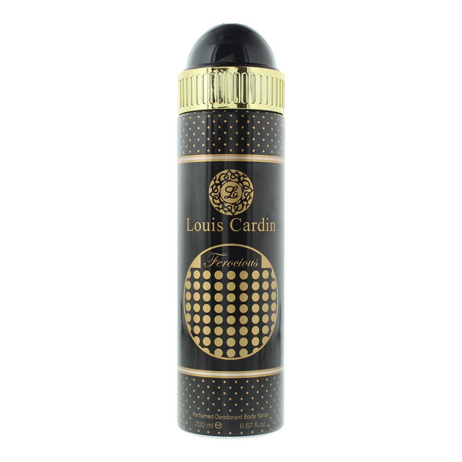 Louis Cardin, Ferocious, Deodorantspray, För kvinnor, 200 ml