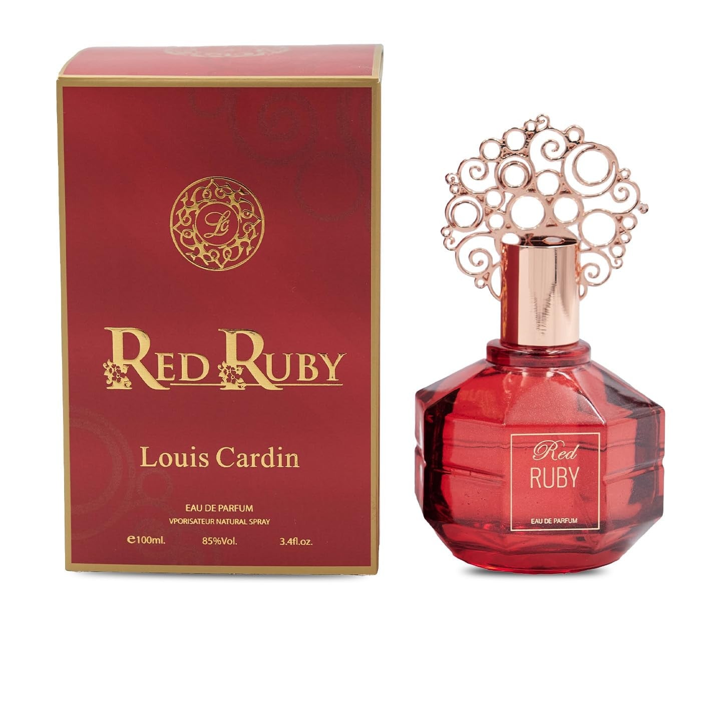 Louis Cardin, Red Ruby, Parfymvatten, För kvinnor, 100 ml