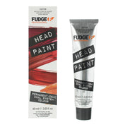 Fudge Professional, Head Paint, Trippel konditioneringskomplex, Permanent hårfärg, 55.26 Light Intense Violet Red Brown, 60 ml