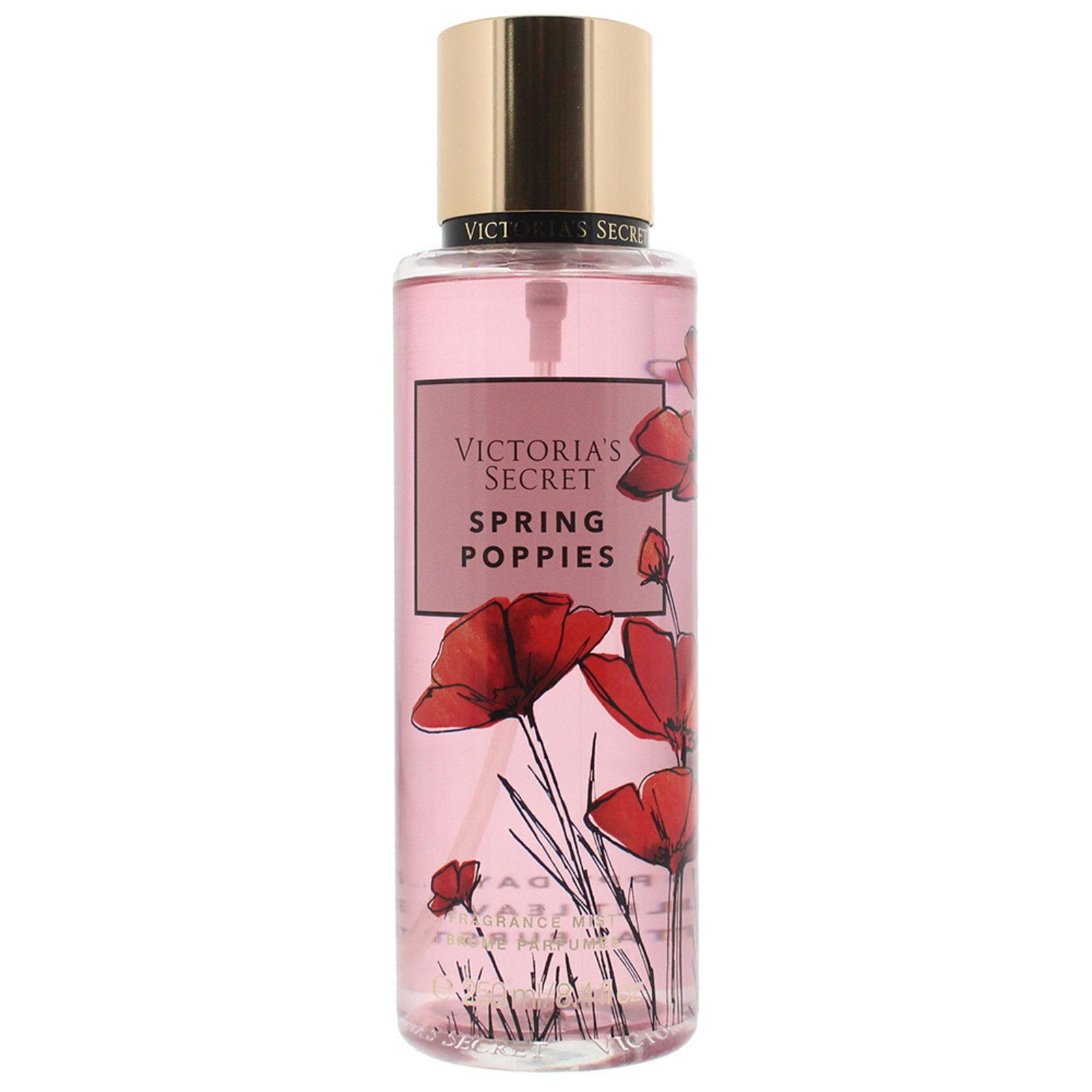 Victoria's Secret, Spring Poppies, Doftspray, För kvinnor, 250 ml