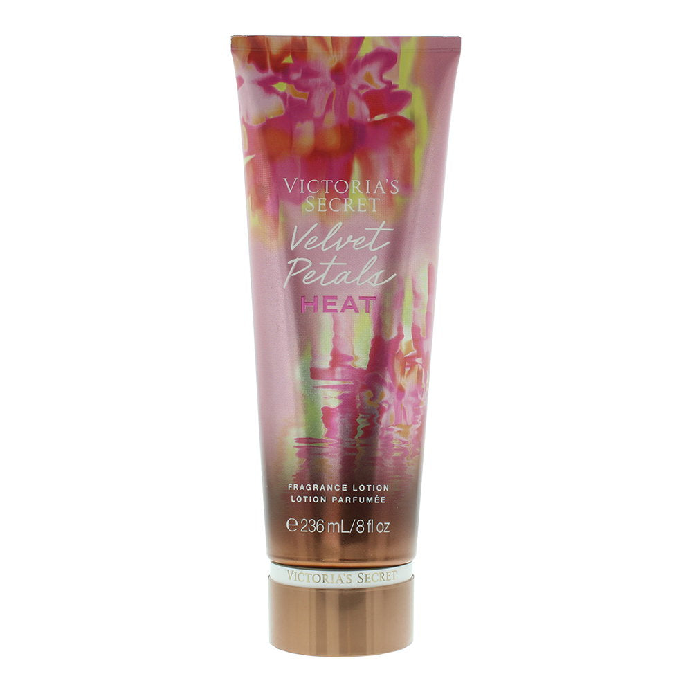 Victoria's Secret, Velvet Petals Heat, Återfuktande, Kroppslotion, 236 ml