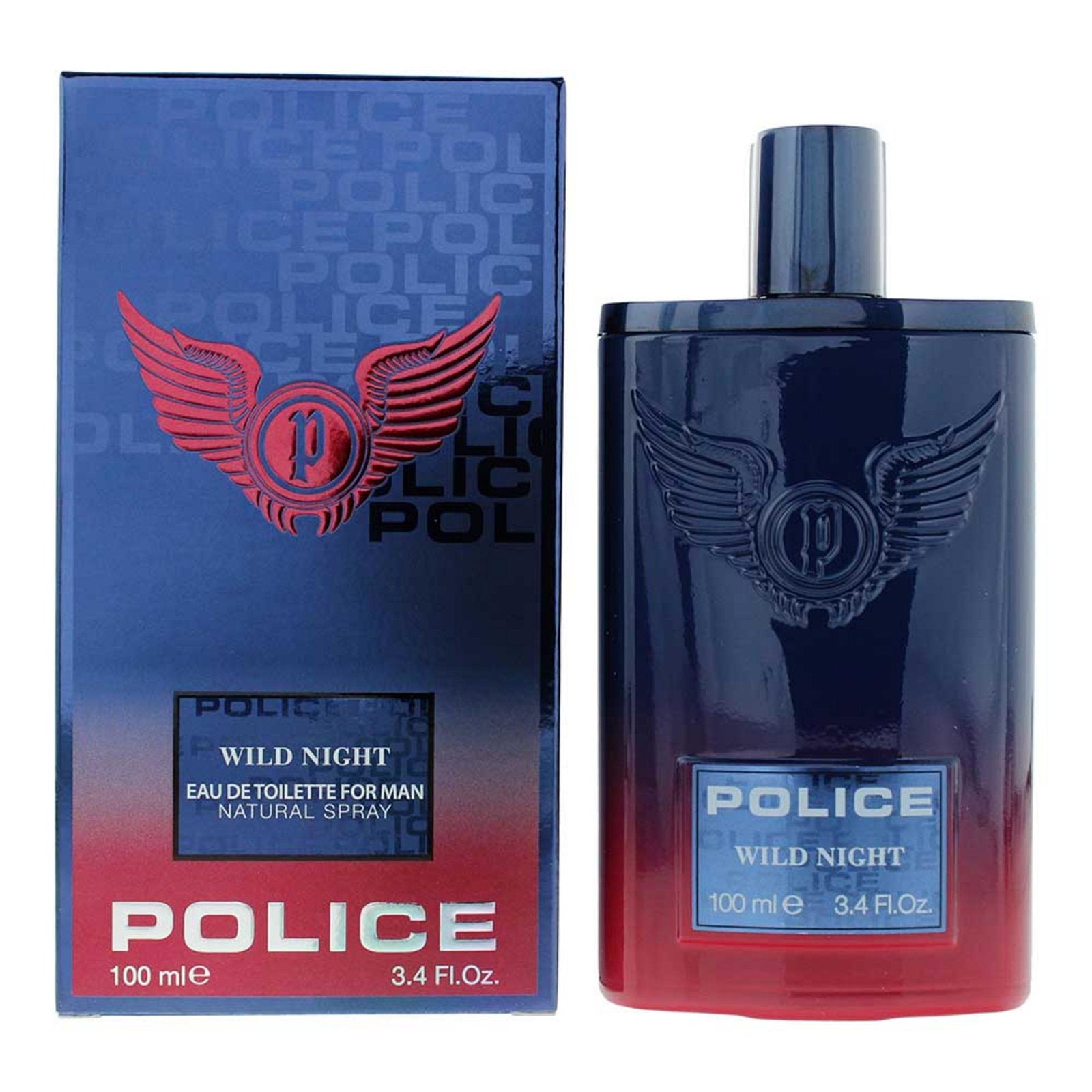 Police, Wild Night, Eau de Toilette, För män, 100 ml
