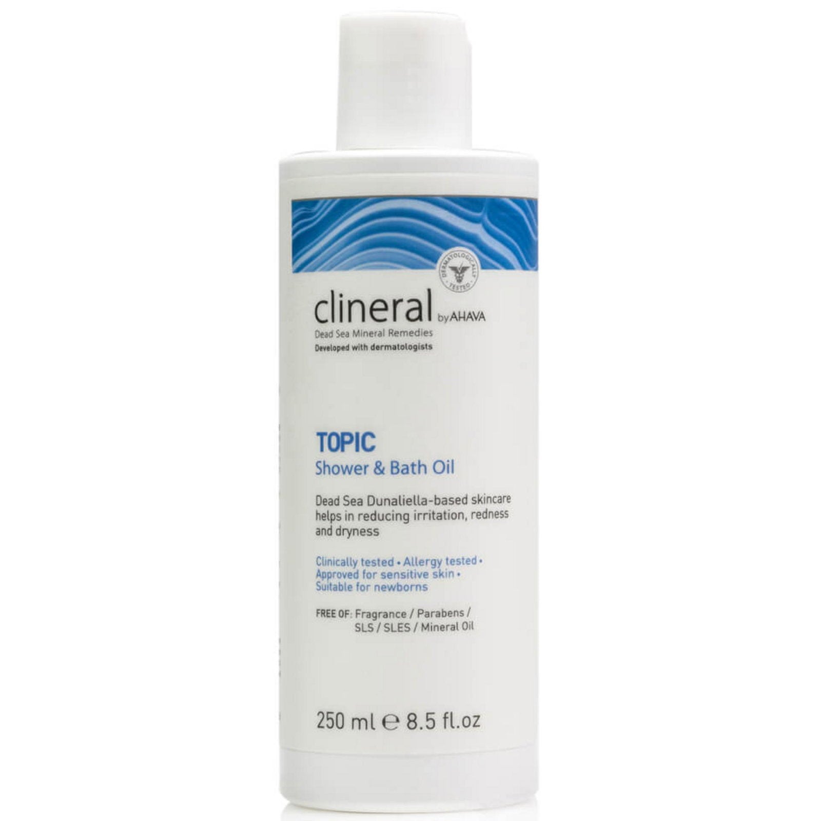 Ahava, Clineral Topic, Återfuktande, Lugnar, Duscholja, Kropp, Dry, 250 ml