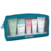Set Biotherm: Biotherm, Hydrating, Body Milk, 50 ml + Biosource, Eliminates Impurities, Cleansing Foam, 50 ml + Deo Pure, Soothing, Deodorant Roll-On, For Women, 50 ml + Biomains, Hydrating, Hand Cream, Jasmine, 20 ml + Aquasource Cica Nutri, Soothing,...