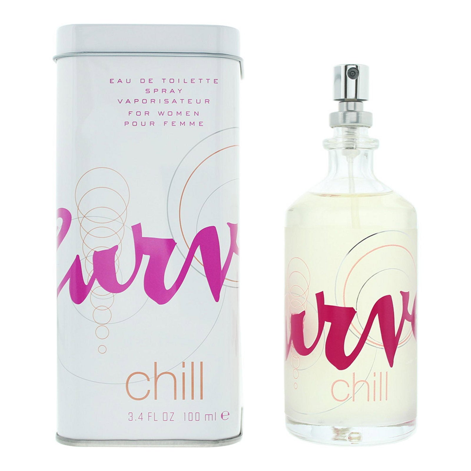 Liz Claiborne, Curve Chill, Eau de Toilette, För kvinnor, 100 ml