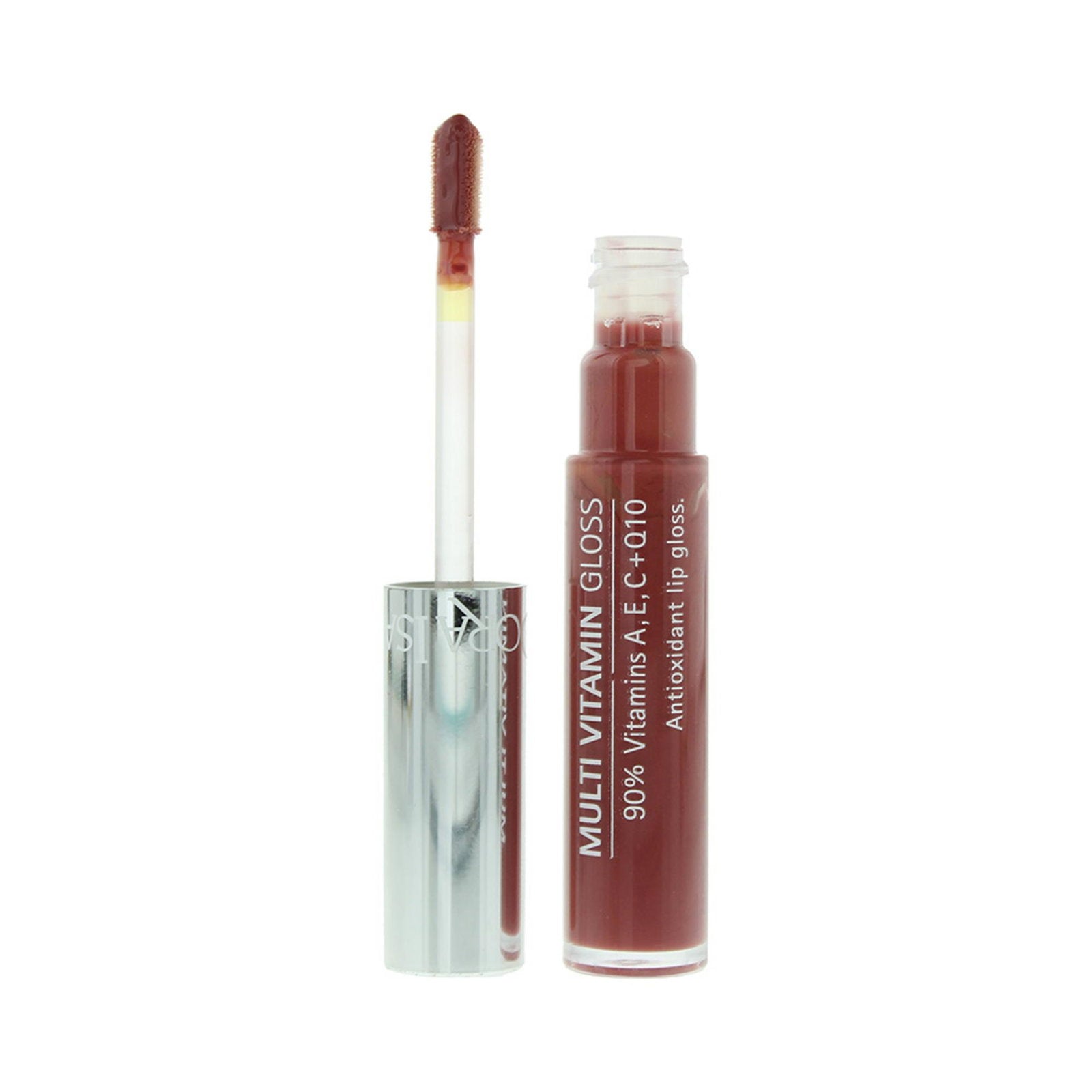 IsaDora, Multi Vitamin, Vitaminer, Tonad, Läppglans, 36, Russin, 7 ml
