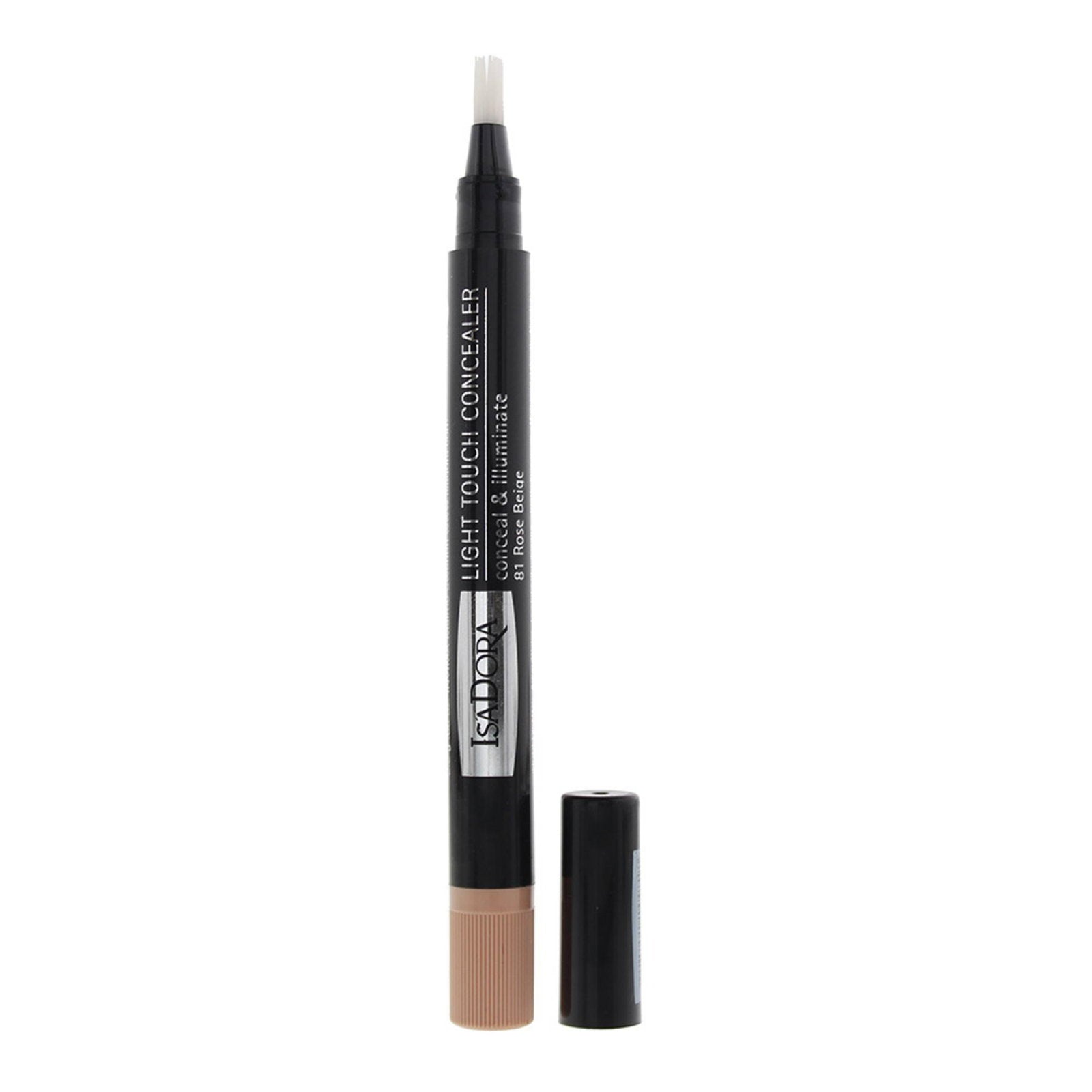 IsaDora, Light Touch, Parabenfri, Upplysande effekt, Flytande concealer, 81, Rosa beige, 2.2 g