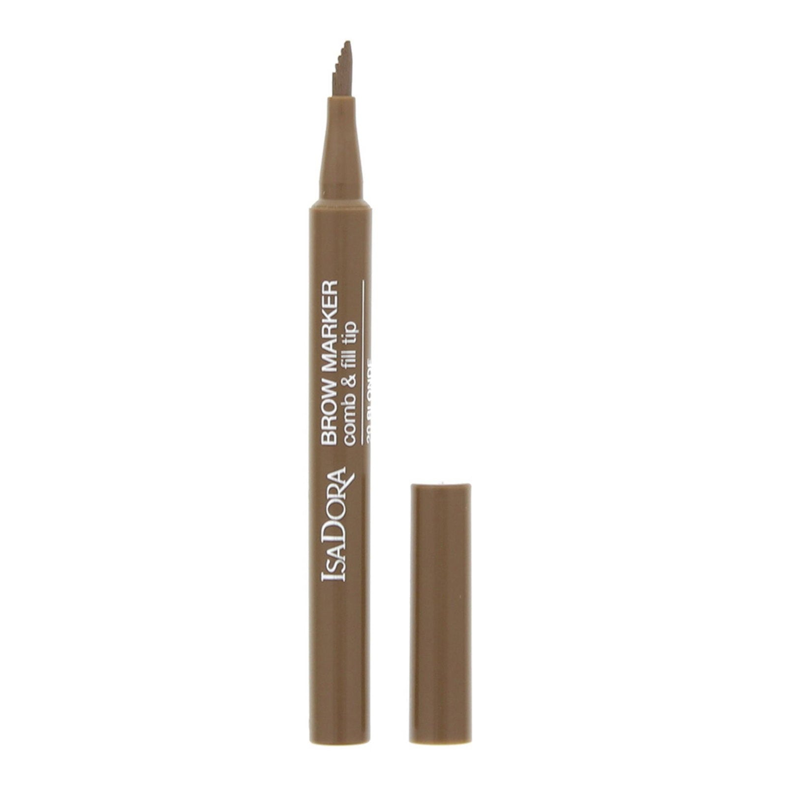 IsaDora, Brow Marker, Flytande ögonbrynslinjer, 20, Blond, 1 ml