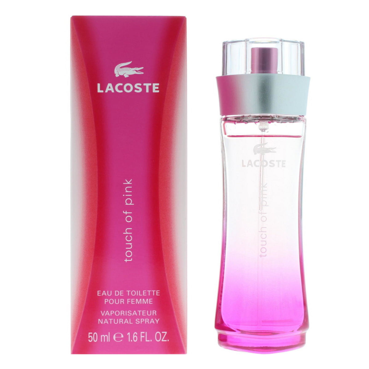 Lacoste, Touch of Pink, Eau de Toilette, För kvinnor, 50 ml