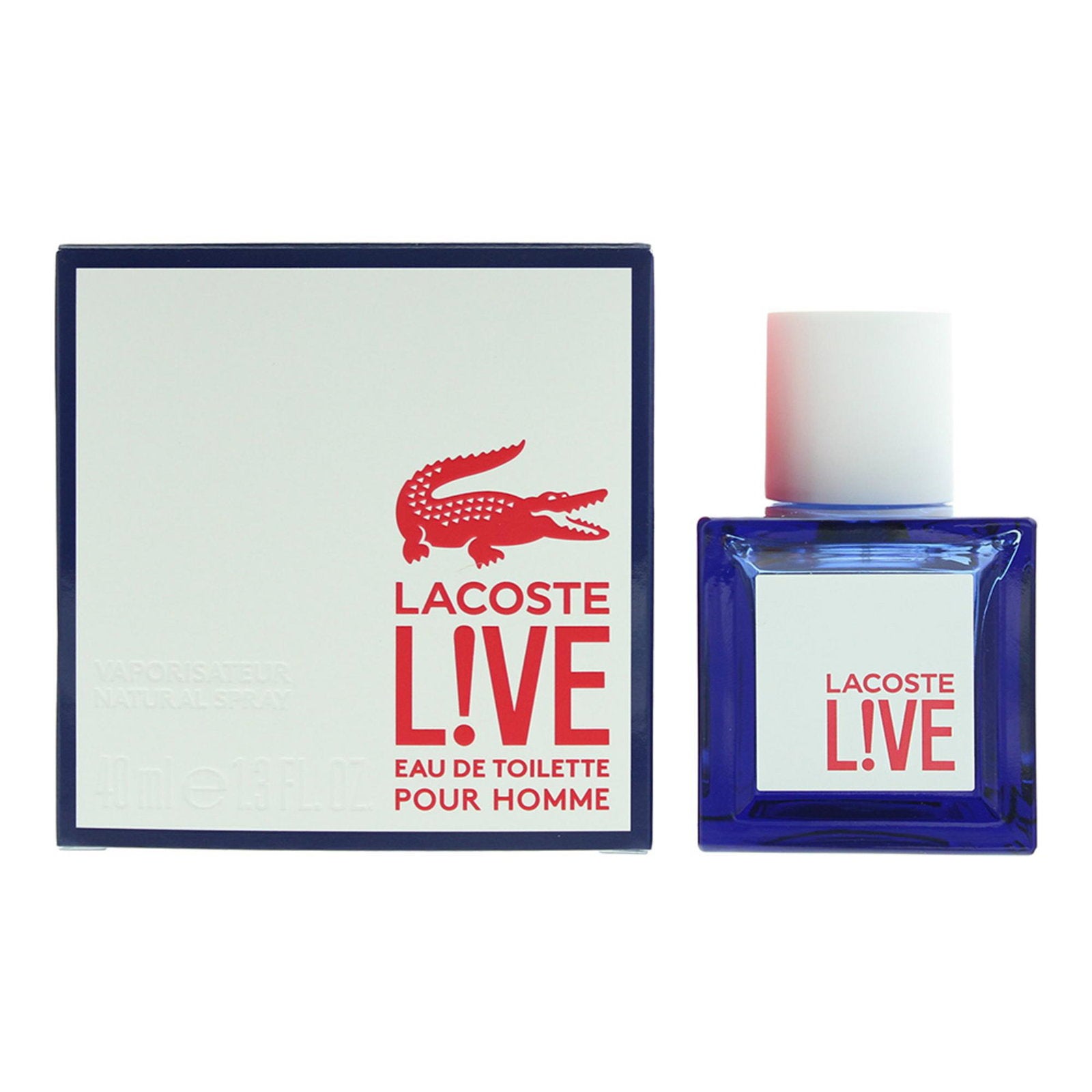 Lacoste, Live, Eau de Toilette, För män, 40 ml