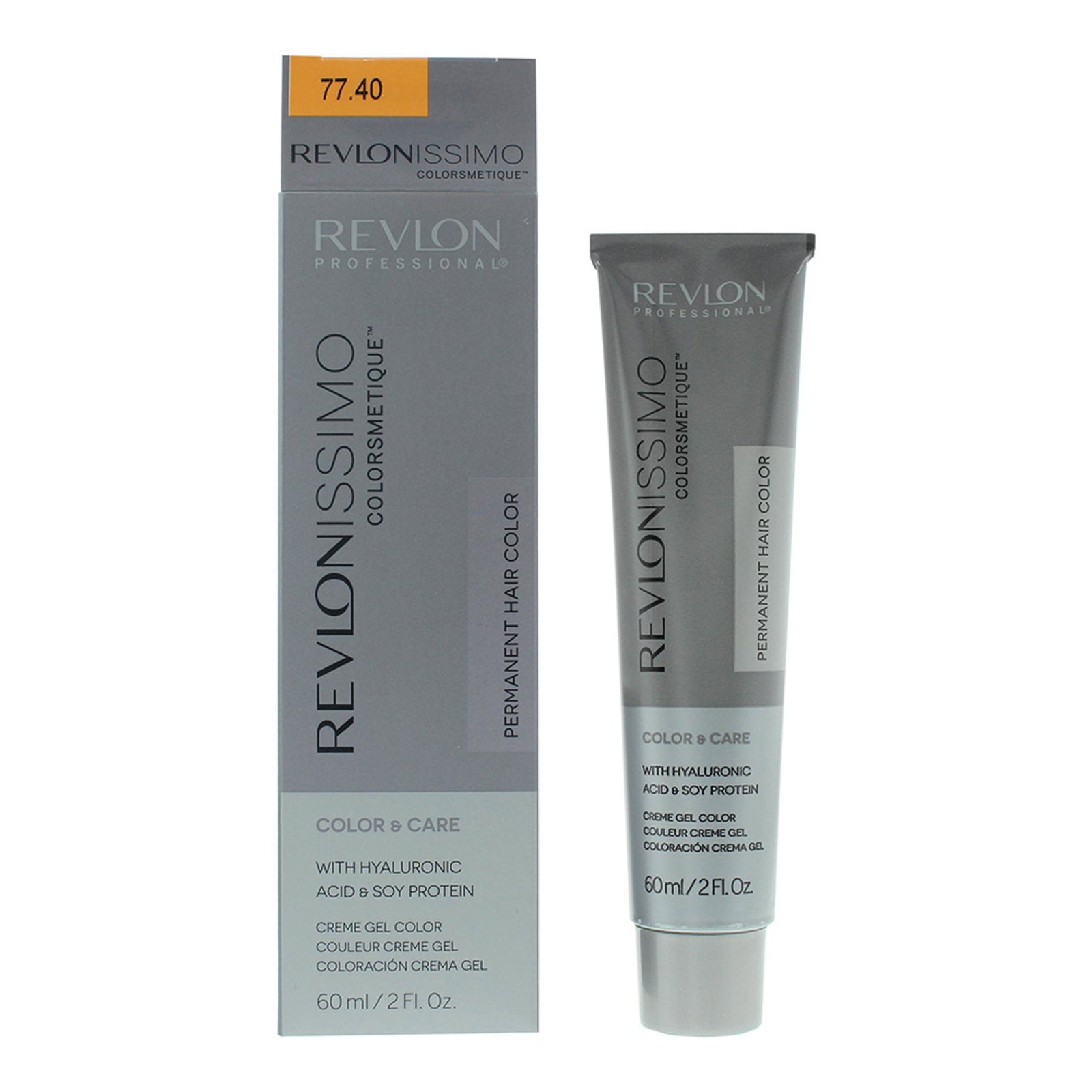 Revlon, Revlonissimo Colorsmetique, Permanent hårfärg, 77.40 Intense Light Copper Hair Colour, 60 ml