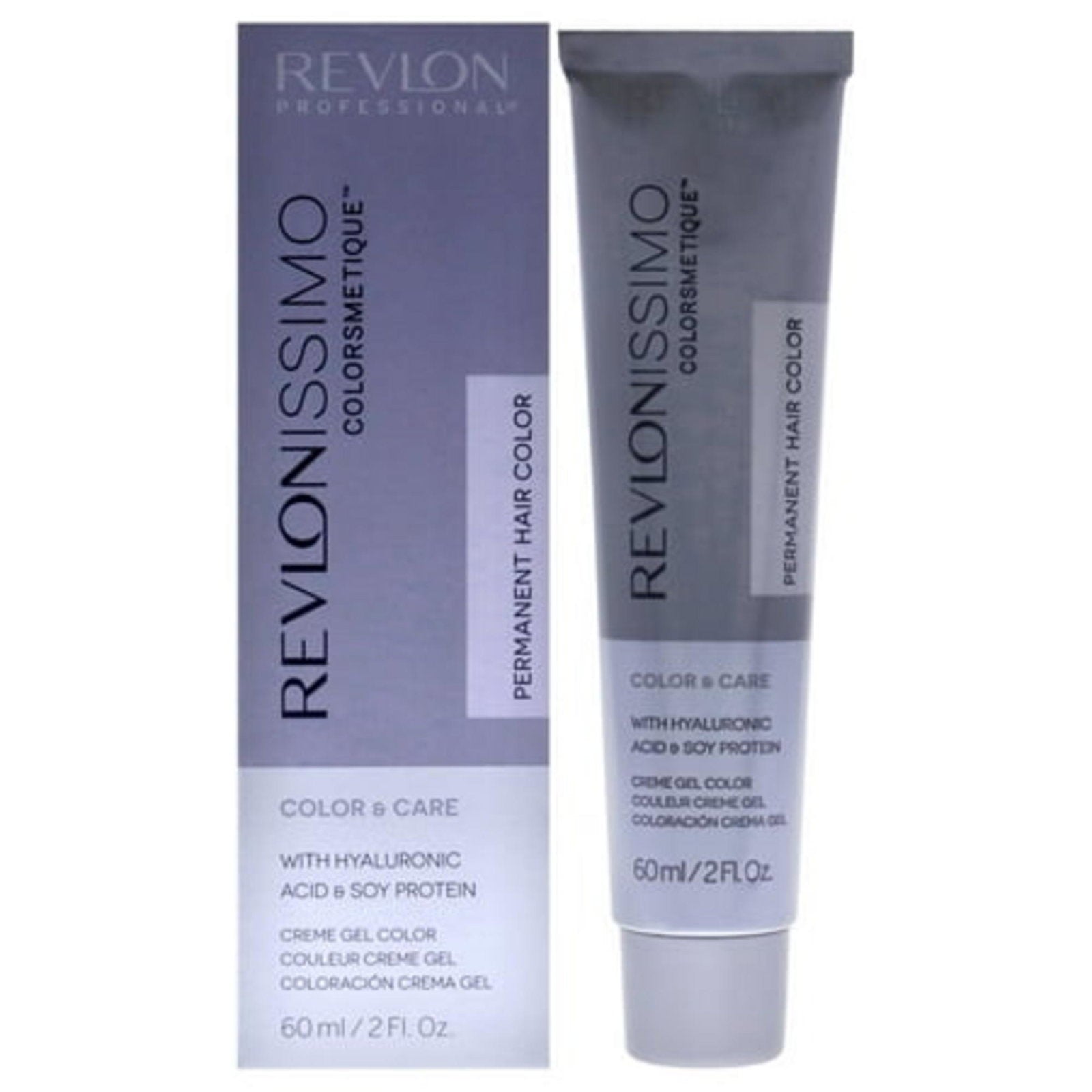 Revlon, Colorsmetique, Hyaluronsyra, Permanent hårfärg, 4.5 Medium Mahogany Brown, 60 ml
