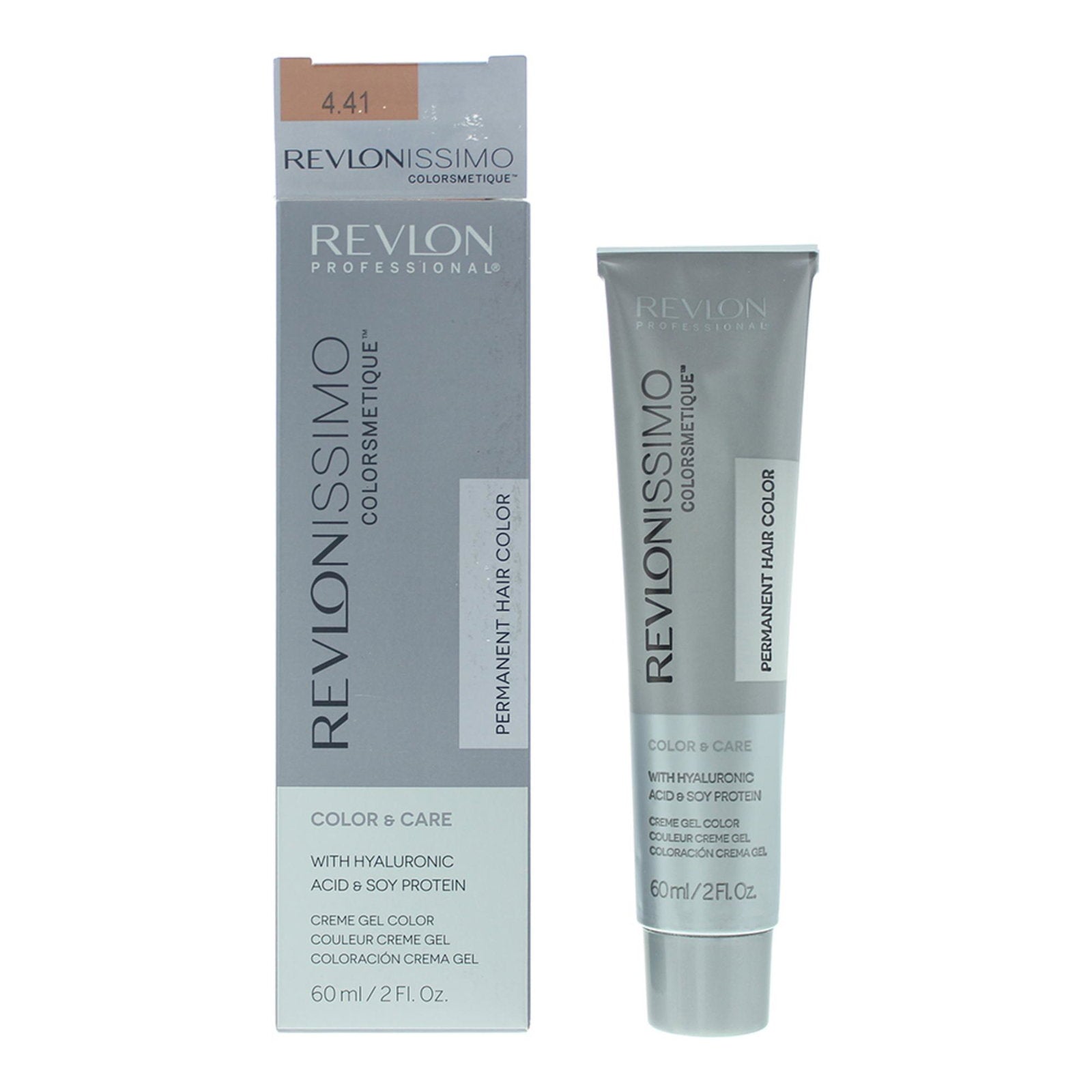 Revlon, Revlonissimo Colorsmetique, Permanent hårfärg, 4.41 Deep Chestnut Medium Brown, 60 ml