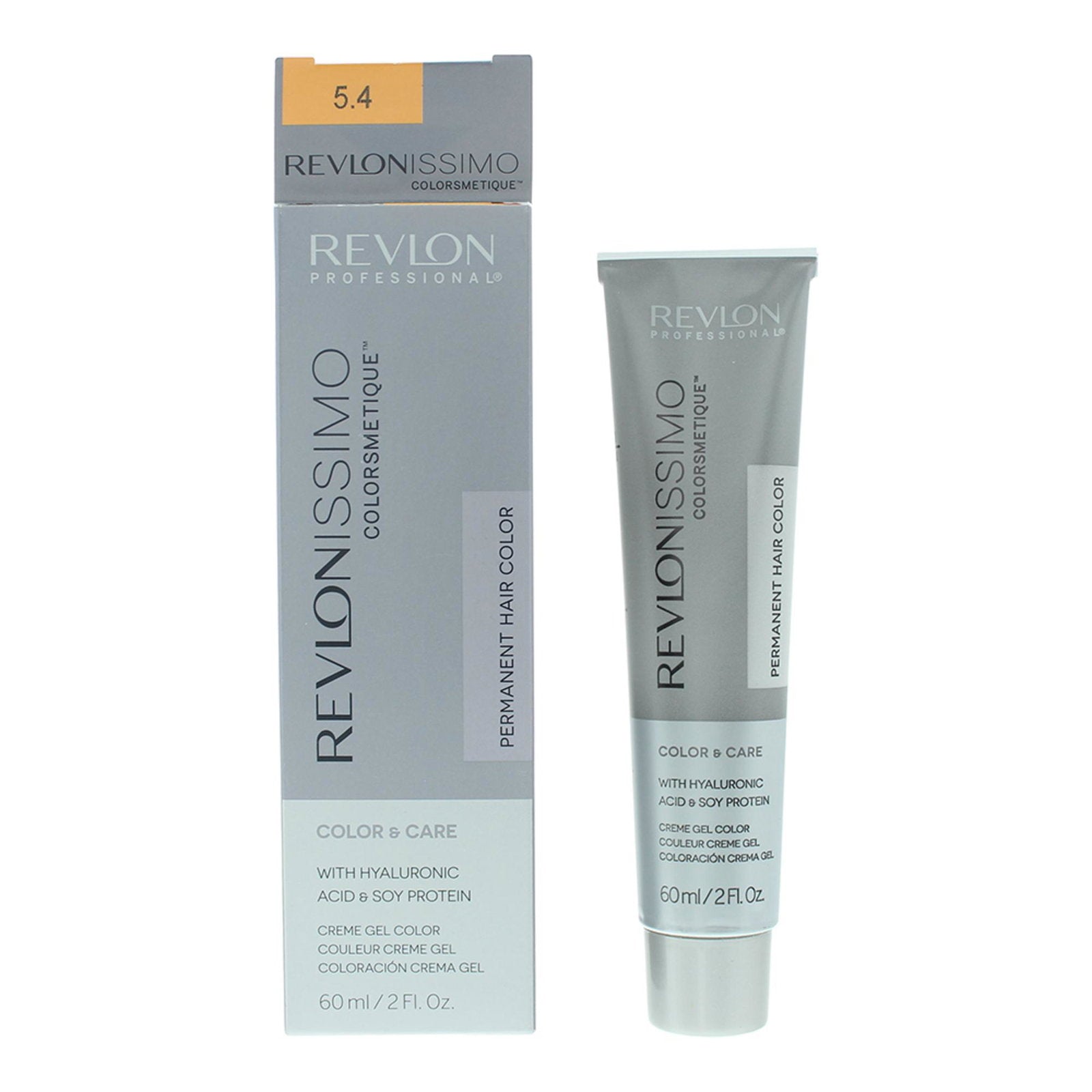 Revlon, Revlonissimo Colorsmetique, Permanent hårfärg, 5.4 Light Copper Brown, 60 ml