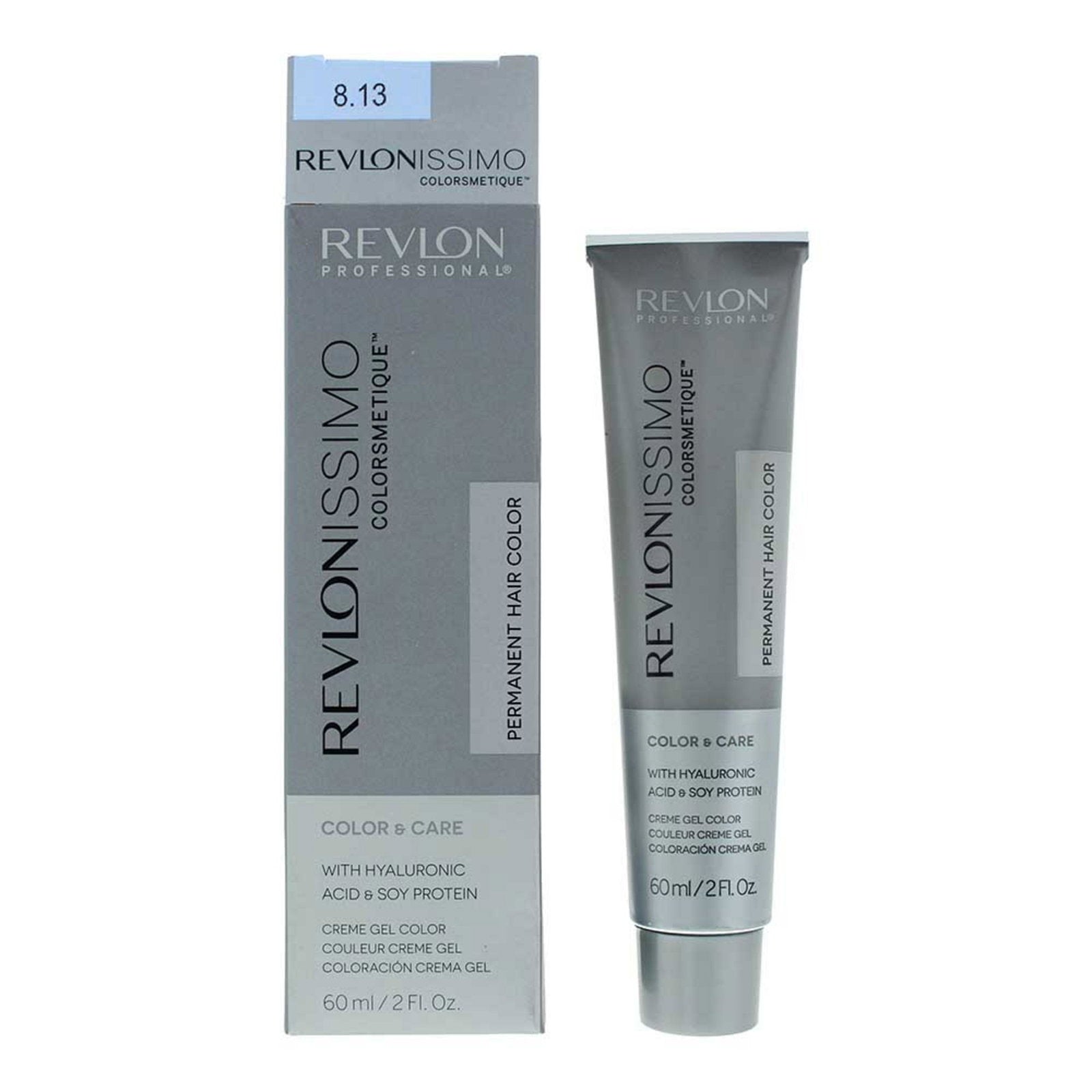 Revlon, Revlonissimo Colorsmetique, Permanent hårfärg, 8.13 Light Frosty Beige Blonde, 60 ml