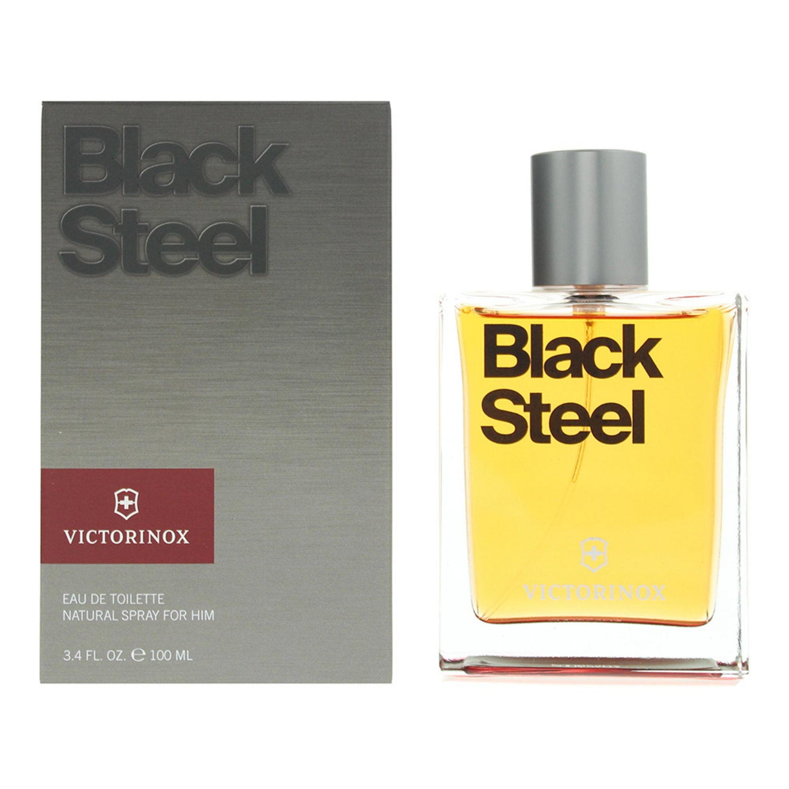 Victorinox Swiss Army, Black Steel, Eau de Toilette, För män, 100 ml