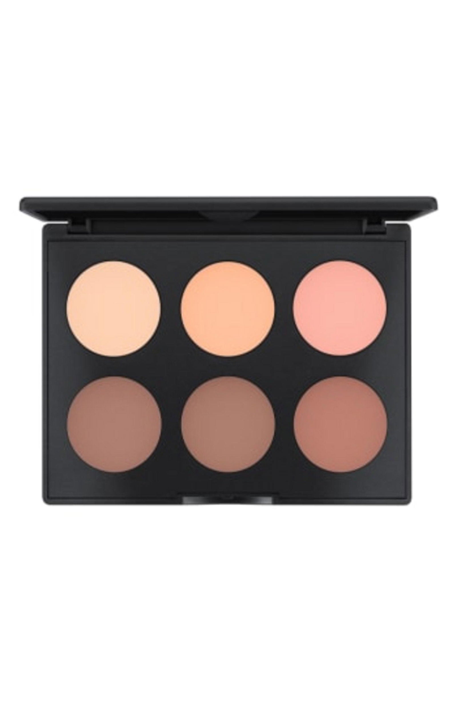 MAC, Studio Fix Sculpt And Shape, Rouge- och highlighterpalett, Ljus medium, 6 st, 14.4 g