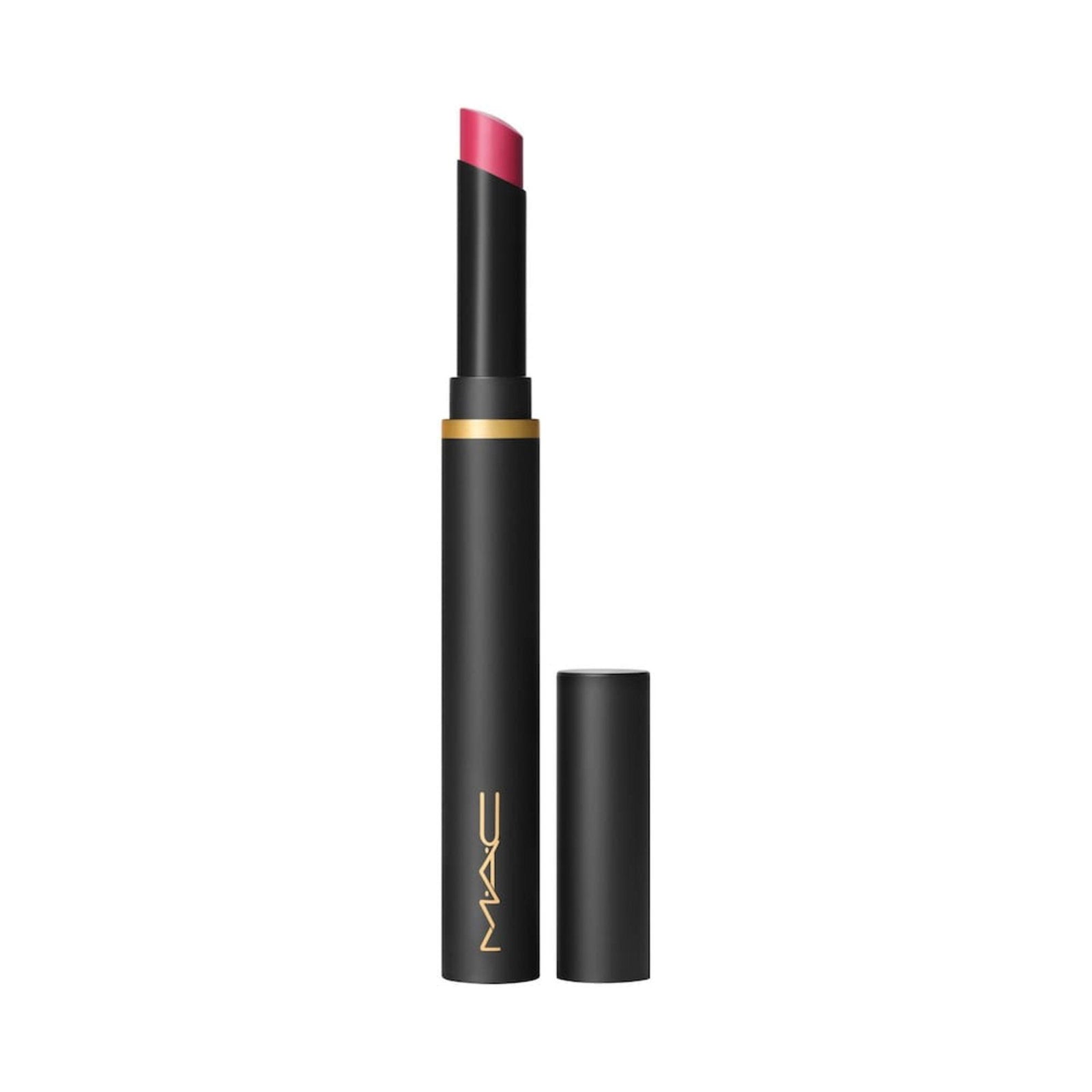 MAC, Powder Kiss Velvet Blur, Krämigt läppstift, 890, Wild Sumac, 2 g