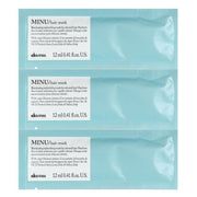Set, Davines, Minu, Hårbehandlingskräm mask, Belyst, 12 st, 12 ml