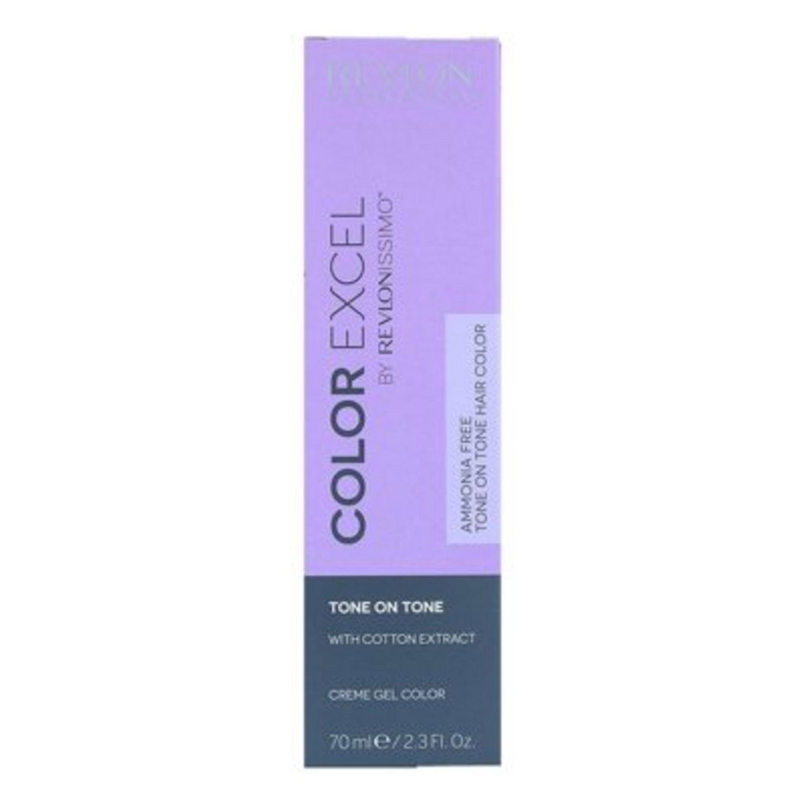 Revlon, Color Excel, Permanent hårfärg, 7.34 Medium Golden Copper Blonde, 70 ml