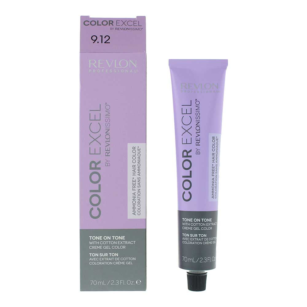 Revlon, Color Excel, Semi-permanent hårfärg, 9.12 Very Light Ash Iridescent Blonde, 70 ml